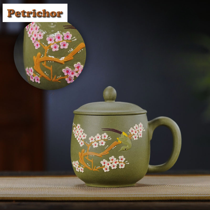 Coffee Tea Drawing - 400 мл Исин Фиолетовая глина Глина