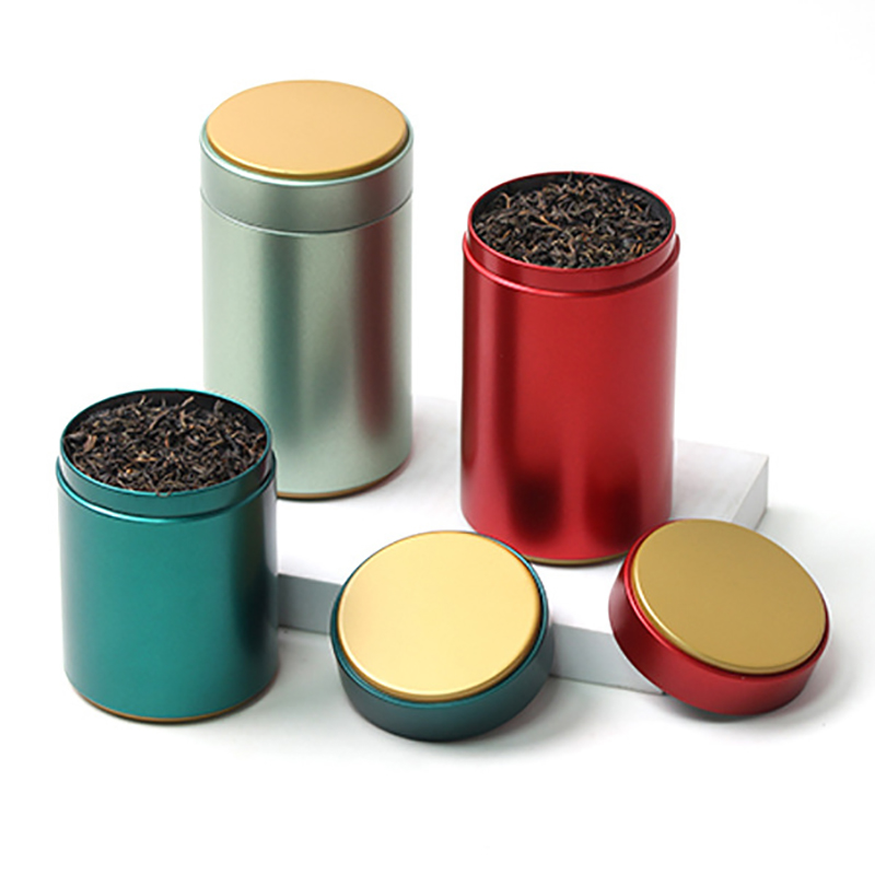 Tea Coffee Sugar Container - Портативная чайная коробка, однотонная чайная герметичная