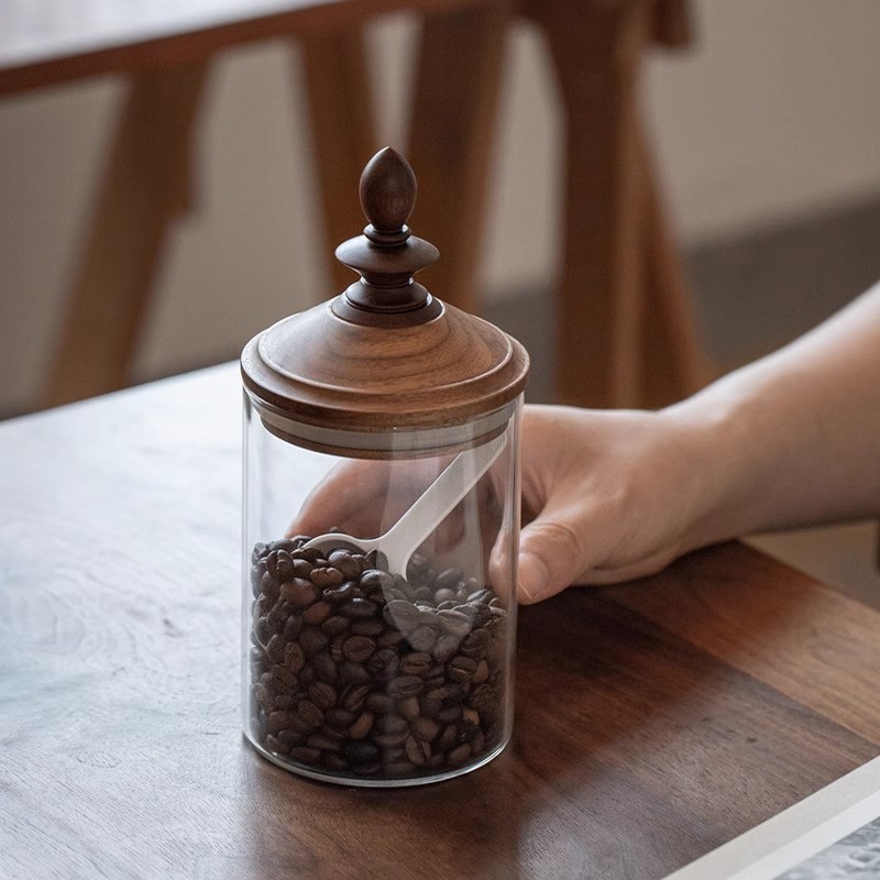 Coffee Tea Leaf And Bean - Банка для хранения кофейных зерен в