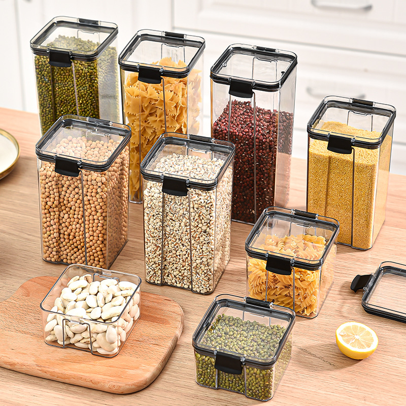 Tea Coffee Sugar Container - 1-4 шт. герметичные банки, кухонный органайзер,