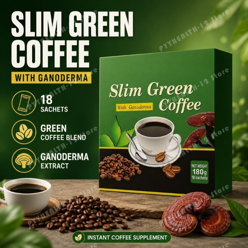 Coffee Tea For Weight Loss - Слим Зеленый Кофе с Ганодермой, Экстрактом