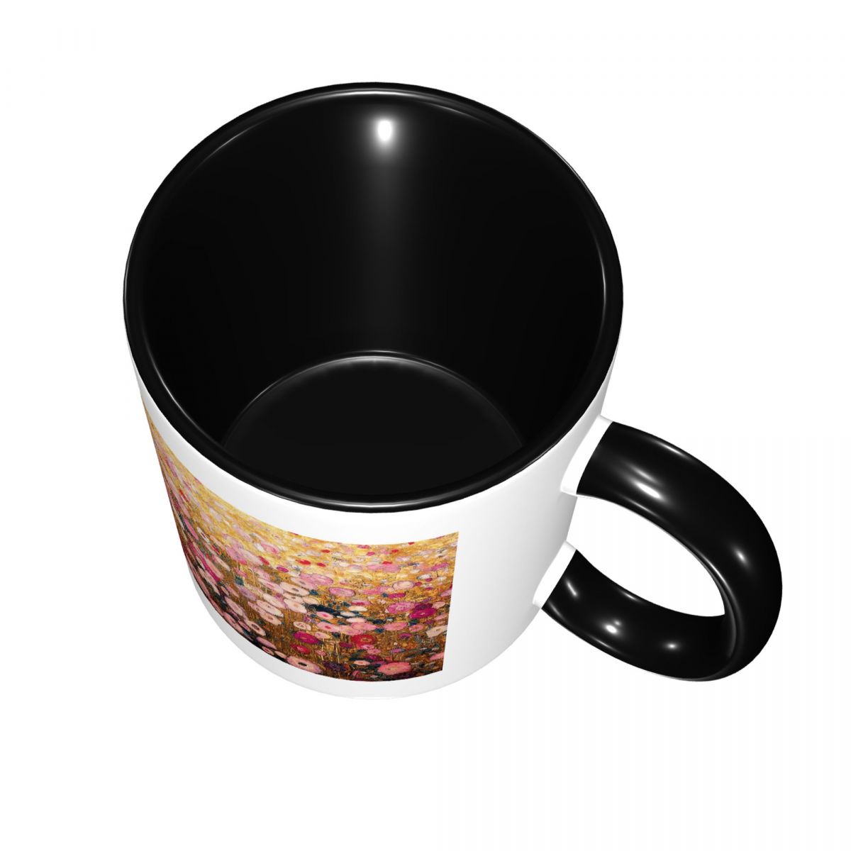 Кружка Gustav Klimt Pink Flowe – обзор и цена Coffee Tea Garden