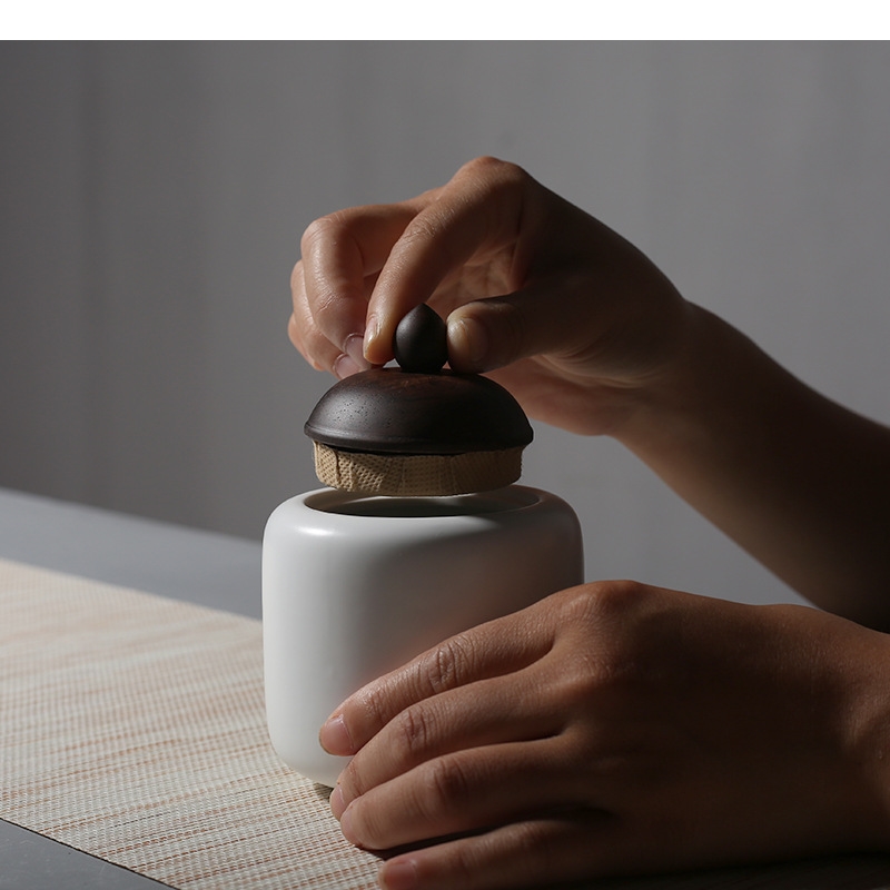 Керамический чайник с деревянн – обзор и цена Tea Coffee Sugar Container