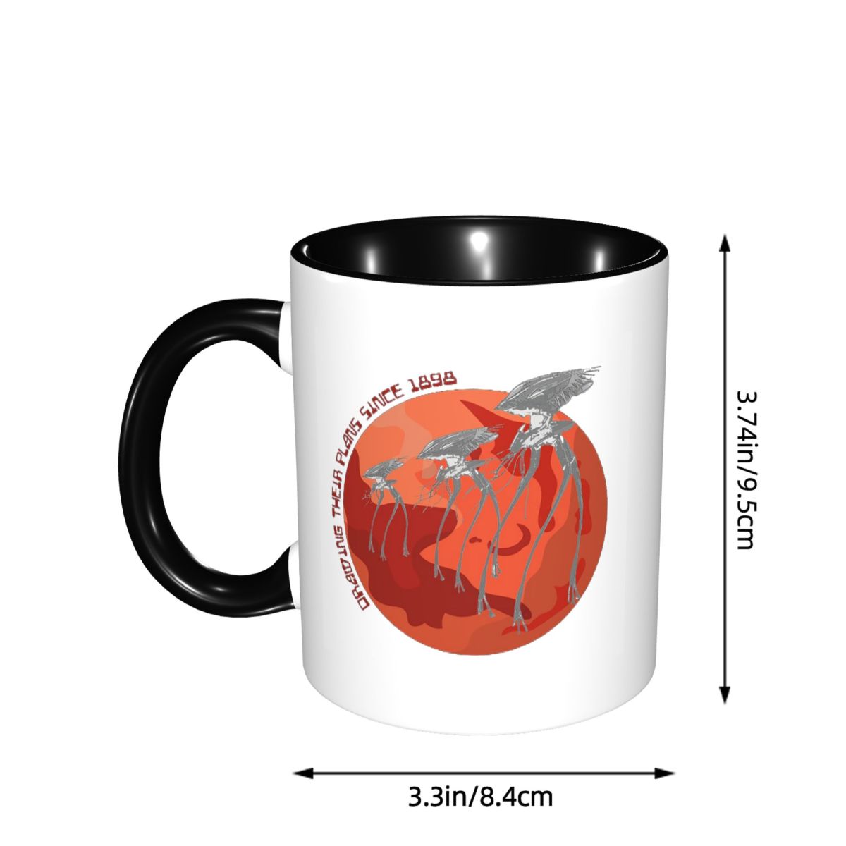 Кружка с изображением «Войны м – обзор и цена Coffee Tea Drawing