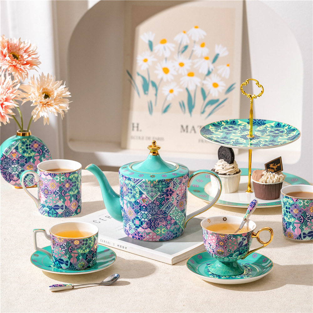 Кофейный набор из костяного фа – обзор и цена Coffee Tea Garden
