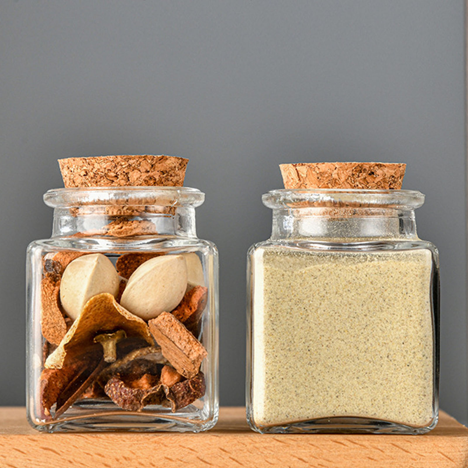 1/5/10 шт. стеклянные банки дл – обзор и цена Tea Coffee Sugar Container