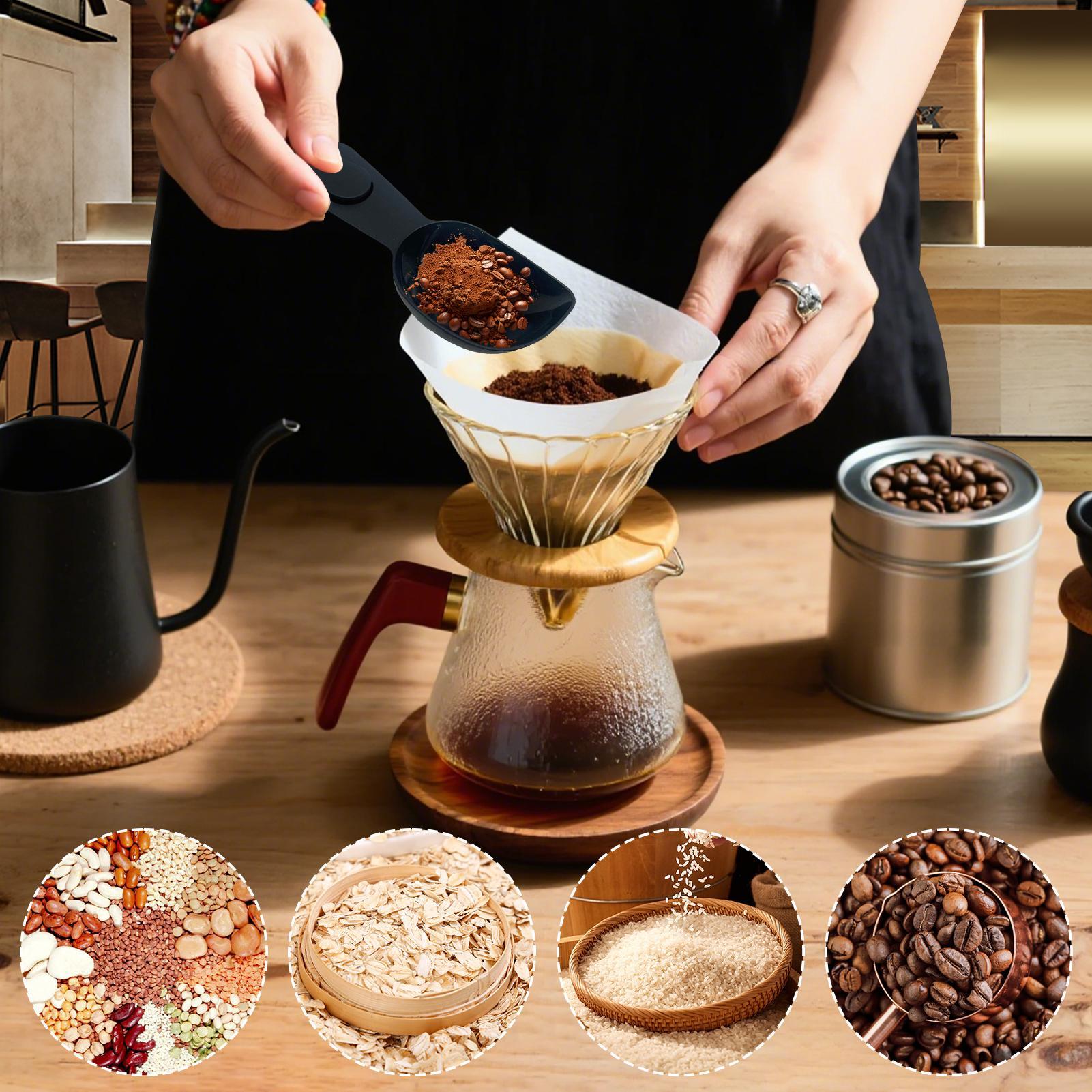 Ложка для кофе с зажимом. Унив – обзор и цена Coffee Tea Leaf And Bean