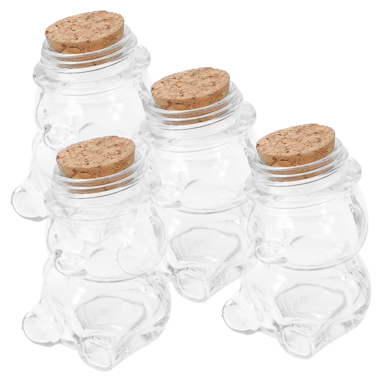Набор из 4 стеклянных банок дл – обзор и цена Tea Coffee Sugar Container