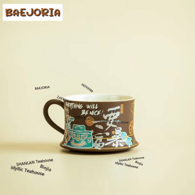 Креативная кружка Sanxingdui д – обзор и цена Coffee Tea Drawing